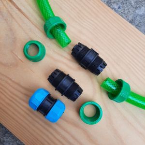 Cút nối ống nước nhanh cho ống nhựa mềm 14-21mm khớp nối vòi nước tưới cây làm vườn rửa xe