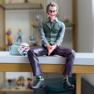 Hot Toys | New Joker Heath Ledger Action Figures Car Roof Decoration Portable Wild Mask Statue Model Car Doll Toy Collection Christmas Gift