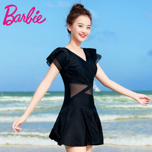 Barbie | Slimming Belly Cover Fashion One-Piece Dress Swimsuit