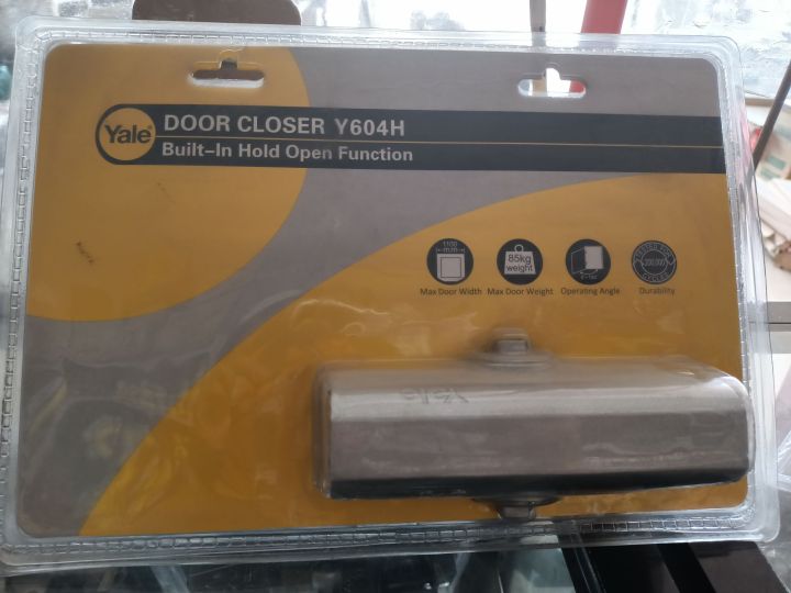 YALE DOOR CLOSER Y604H BUILTIN HOLD OPEN FUNCTION Lazada PH