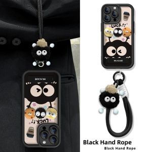 Sup&LV | Fall Winter Lambskin Phone Case Full Lens Cover With Stand For Apple 16Promax Cute Womens Design Compatible With 15Plus And 14Pro