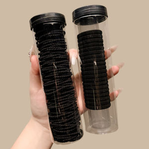 NING ZHOU | Elastic Transition Phase Hair Tie Black