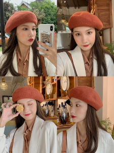 Mũ Len Pha Trộn Thông Thường Dành Cho Nữ Mũ Đại Bàng Phong Cách Anh Quốc Đa Năng Thích Hợp Cho Các Bữa Tiệc Mua Sắm Và Sinh Nhật