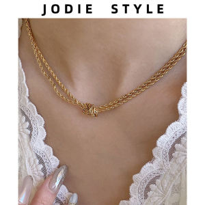 Double Strand Titanium Steel Twist Necklace: A Unique Cuban Link Accessory