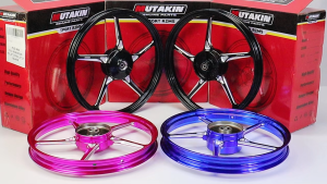 MUTAKIN Mags 511 CNC RIM For HONDA WAVE 100 Front Drum Rear Drum 【1.4x1.6x17S 】