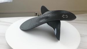 Quality Orthotic Insole For Flat Feet Arch Support Orthopedic Black Leather Shoes Sole For Men Women O/X Leg Corrected Insoles