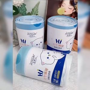 Extra Strong Disposable Garbage Bags Multipurpose Kitchen Garbage Bag Colorful Design High Quality Large Capacity Garbage Bag