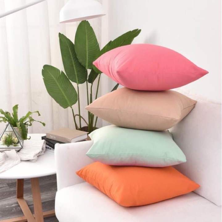 Throw pillow stuffed with uratex ground foam Lazada PH