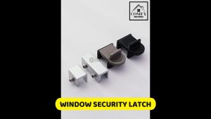 Japan Quality Safety Security Anti-theft Sliding Auxiliary Window Limiter Lock Sash Stopper Kids Pet