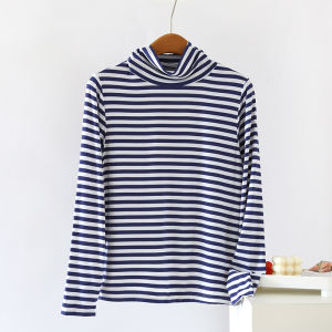 Modal Base Layer Shirt Half High Collar Long Sleeve Womens Style Slim Fit Inner Wear T-Shirt Casual Comfortable Knitted Top