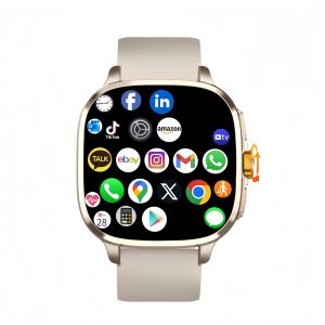 S99 5G Full Netcom Smartwatch Android 13.0 2.4 Inch AMOLED Screen 900W Rotating Camera GPS WiFi NFC Compass Smart Watch for Men