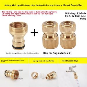 MO DE FA | Đầu nối vòi nước phổ thông 46mm