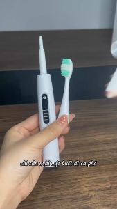 Bàn chải đánh răng điện máy cạo cao răng chăm sóc răng miệng rửa mảng bám
