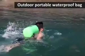 [24 hours delivery] Dry Bag (10L) Ocean Pack Waterproof Bag Sport Bag Outdoor Bag Water Sport Bag