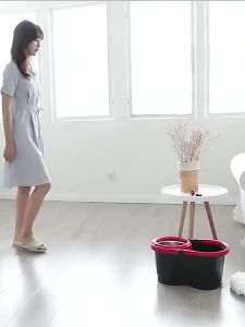 Oimiu 360 Mop With Spinner Rorating Map Squeezer Floor Cleaning Heavy Duty Tornado Mop Bucket Set