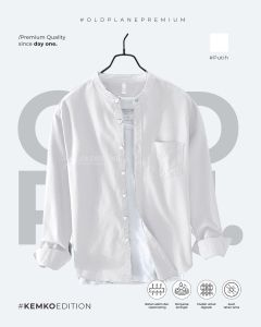 Kemeja Pria Lengan Panjang Kemko Casual Cotton Premium