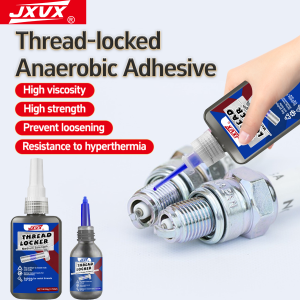 3PCS Threadlocker  Blue and Red Low Strength Medium StrengthThread Locker Lock/ Tight Thread Lock for Metal Fasteners Nuts