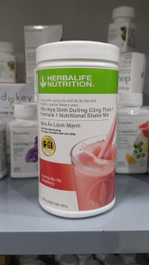 Hỗn Hợp Dinh Dưỡng Công Thức 1 Formula 1 Nutritional Shake Mix Hương Dâu - Bữa ăn lành mạnh ( lọ 550g )