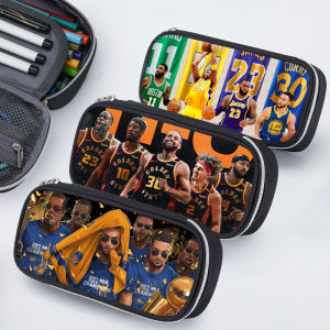 Hộp Đựng Bút Chì Dung Tích Lớn NBA James Curry Star Hộp Đựng Đồ Dùng Học Tập Cho Bé Trai Hộp Đựng Bút Chì Học Sinh Tiểu Học Và Trung Học