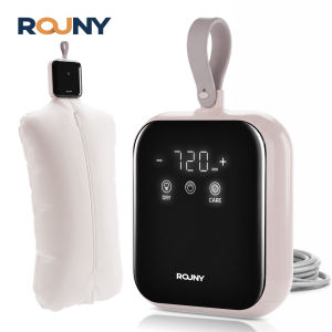 ROUNY Stone G Portable Foldable Clothes Dryer 400W Mini Dryer for Home and Travel Pink 60℃-80℃