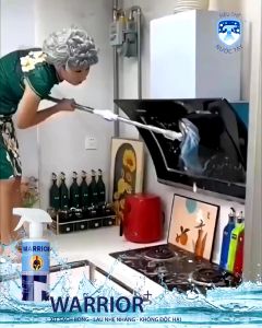 Vệ sinh bếp Chai Xịt Tẩy Rửa Đa Năng Warrior 500ml Công Nghệ Đức - Vệ Sinh Dầu Mỡ Cặn Canxi Lâu Năm vệ sinh Nhà Bếp