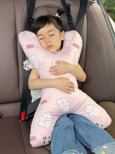 Automotive Headrest Kids Sleeping Artifact Car Neck Pillow Long-Distance Pillow Rear Seat Pillow for Car Interior Pillow