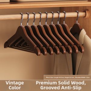 XUANG | Beech Wood Anti-slip Broad Shoulder Coat Hanger