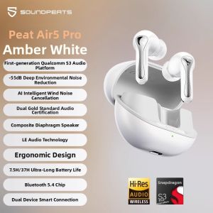 SoundPEATS | Active Noise Cancellation High Quality Low Latency Bluetooth Earphones