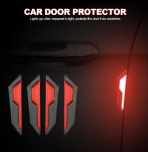 JaneDream 4Pcs Car SUV Body Door Reflective Safety Warning Anti-Collision Sticker Protector BYD ATTO 3