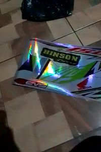 STIKER DECAL HOLOGRAM HONDA SONIC NS 02