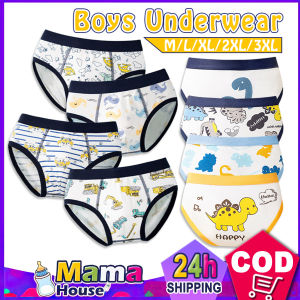 4pcs Boys Triangle Pants Boys Cotton Boxer Kids Briefs Breathable Underwear Cartoon Shorts