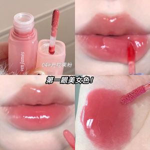 New Arrival Mirror Glass Lip Glaze Hydrating Moisturizing Lipstick Natural Look Pure Desire Lip Color Juicy Glossy Lips