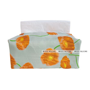 ชุดกระดาษทิชชู่แบบฝรั่งเศสหรูหราพร้อมการแกะสลักลายดอกไม้ ชั้นวางของแบบอเนกประสงค์สำหรับโต๊ะทานอาหารในห้องนั่งเล่นและห้องน้ำ