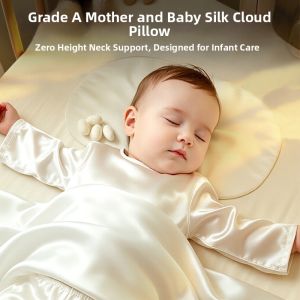 Breathable Anti Spit-up Silk Pillow