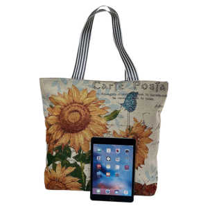 Trendy Large Canvas Shoulder Bag Womens Fashionable Handbag Office Bag Tote Bag Soft Polyester Lining Zipper Closure Casual