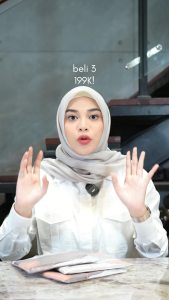 Lozy Hijab - 199k Get 3 Kirana Paris Plain Japan (Hijab Segiempat Paris Japan Premium)