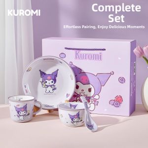 Disney | Cute and Stylish Ceramic Tableware Set for One Person Dining