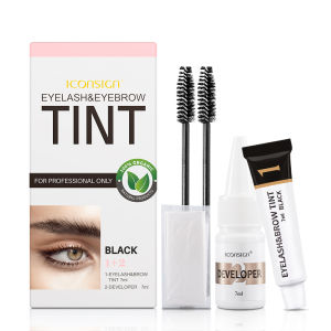 ICONSIGN Eyelash Eyebrow Dye Tint Kit Mascara Lift Tinting Tattoo Eyes Makeup Tools Keep 60 To 80 Days
