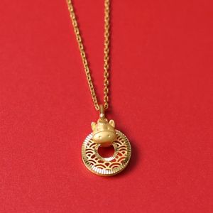 Chow Sang Sang 周生生 999 24K Pure Gold Price-by-Weight  Gold Pendant 94415P