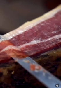 Đùi heo muối Serrano Gran Reserva Motesano 1kg không xương quà tết cao cấp chuẩn Tây Ban Nha