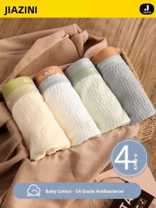 JIAZINI | Pure Cotton Antibacterial Sports Underwear For Boys And Men Boxer Shorts Flat Angle Pants Youth Quadangle Briefs Head
