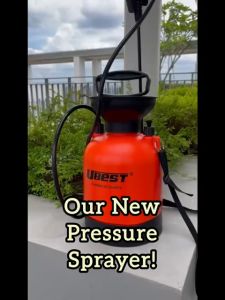 U-BEST 5ltr Pressure Sprayer / Garden Sprayer. c/w carrying strap.