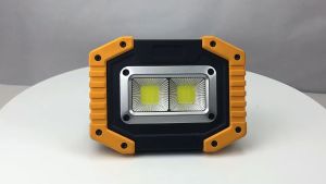 Lampu Emergency Led Sorot Lampu Camping Darurat Super Terang Cas USB