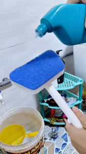 Cây chà tường nhà tắm chà sàn  chà kính - Sài siêu siêu thích