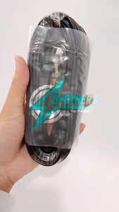 Kabel CCTV Video+Power Panjang 20m - Tipe Kabel Ajaib Warna Hitam