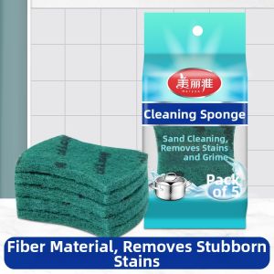 Maryya | Magic Wash Sponge Wooden Pulp Cotton Kitchen Cleaning