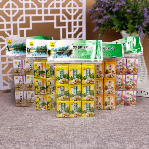 Guilin Specialty Green Bean Flavor Cake Traditional Snack Chinese Pastries Small Treats Board Cake Osmanthus Cake Rice Cake