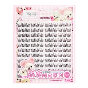 MENGJIESHANGPIN | Large Capacity Pet-friendly Adhesive-free Natural False Eyelashes