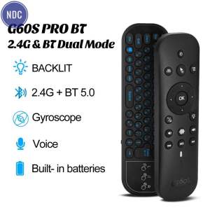 [HCM]Chuột Bay Bàn Phím Bluetooth G60s Pro BT Pin Sạc Led Nền Bàn Di Chuột Gọng Nói 1 Chạm 1 Nút Học Lệnh