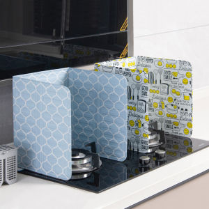 Oil Baffle Insulation Board Stove Guard Oil Splash Foldable Board